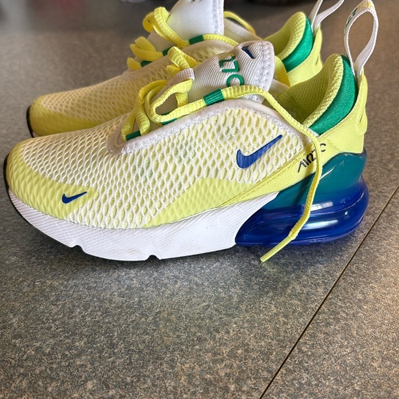 nike air max 270 kids yellow